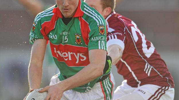 Jason Doherty in Allianz Football League action for Mayo in 2011 against Galway. Photo by: David Maher/Sportsfile