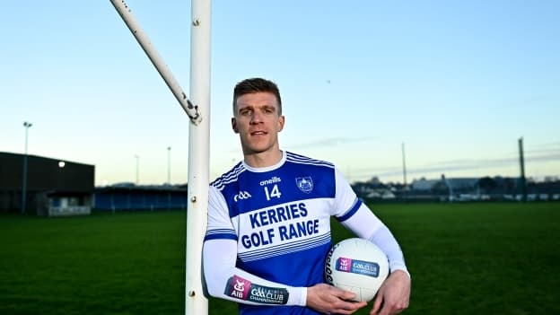 Tommy Walsh of Kerins O’Rahillys, Kerry, pictured ahead of the AIB GAA All-Ireland Football Senior Club Championship Semi-Final, which takes place this Sunday, January 8th at Croke Park at 1.30pm. The AIB GAA All-Ireland Club Championships features some of #TheToughest players from communities all across Ireland. It is these very communities that the players represent that make the AIB GAA All-Ireland Club Championships unique. Now in its 32nd year supporting the GAA Club Championships, AIB is extremely proud to once again celebrate the communities that play such a role in sustaining our national games.