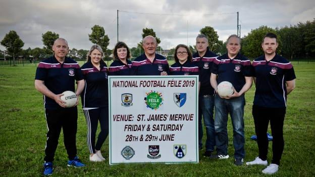 St. James' GAA/LGFA  Juvenile Féile Peile na nÓg Committee - Johnny Regan, Denise Shaughnessy, Una Kirton, Con O'Donovan, Aoife Concannon, Brendan Flynn, Michael John Crowe, and David Henry.
