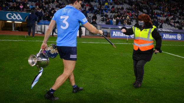 Eoghan O'Donnell captained Dublin to a Walsh Cup Final win over Wexford at Croke Park.