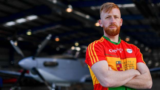 Carlow's Richard Coady pictured at the launch of the Leinster Championships.