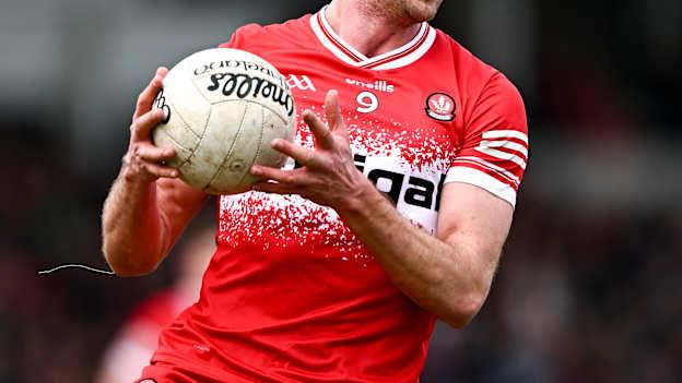 Anton Tohill of Derry during the Allianz Football League Division 1 match between Derry and Mayo at Celtic Park in Derry. Photo by Ben McShane/Sportsfile.