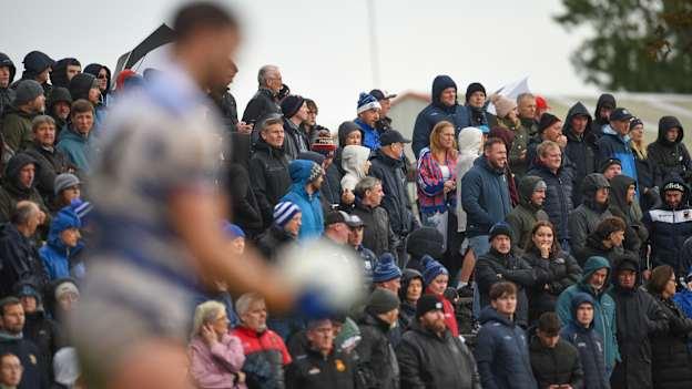 Supporters watching Sunday's Mayo SFC quarter-final between Breaffy and Westport. Photo by Tom Beary/Sportsfile