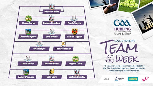 GAA.ie Hurling Team of the Week