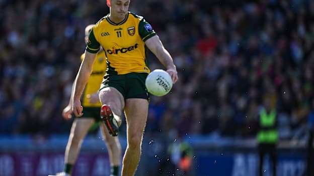 Michael Langan of Donegal during the Allianz Football League Division 1 final match between Kerry and Donegal at Croke Park in Dublin. Photo by Ray McManus/Sportsfile.