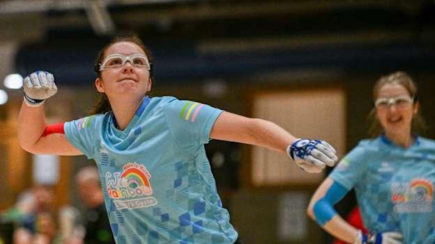 Ciara Mahon, Clogh, Kilkenny, in action during the oneills.com World Wallball Championships Ladies open doubles final. Photo by Stephen Marken/Sportsfile