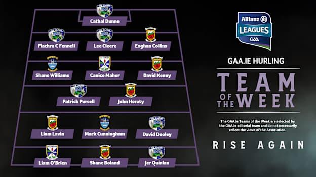 This week's GAA.ie Hurling Team of the Week. 