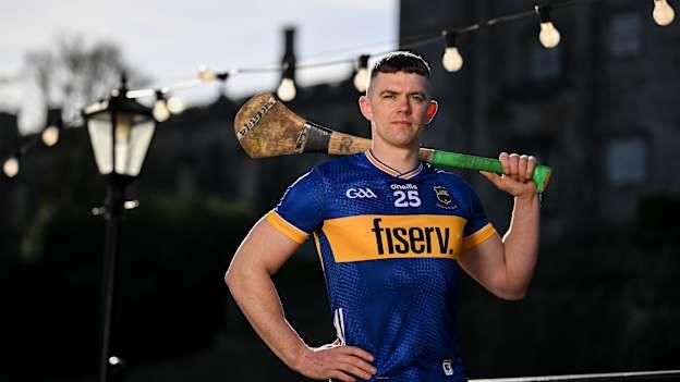 Ronan Maher of Tipperary poses for a portrait during an Allianz Hurling League media conference at the Rivercourt Hotel in Kilkenny. Photo by Brendan Moran/Sportsfile.