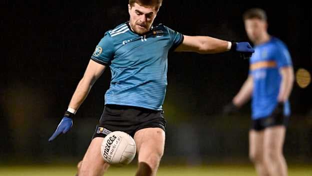 Maynooth University's Aaron Browne in Electric Ireland Sigerson Cup action. Photo by Piaras Ó Mídheach/Sportsfile