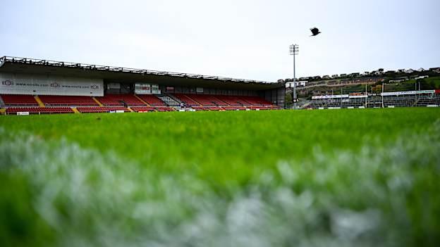 A general view of Páirc Esler. Photo by Shauna Clinton/Sportsfile
