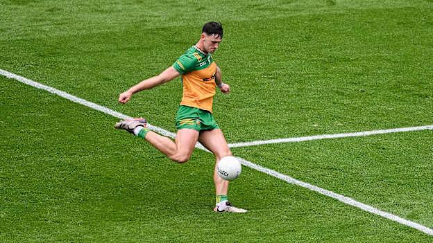 Donegal midfielder Michael Langan scored a vital goal against Monaghan in the All-Ireland SFC at Croke Park. Photo by Daire Brennan/Sportsfile