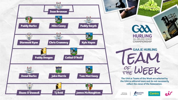 This week's GAA.ie Hurling Team of the Week. 