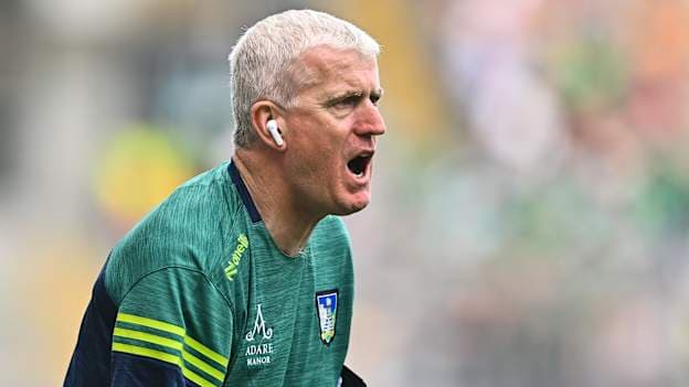 Limerick manager John Kiely during the All-Ireland SHC Semi-Final against Clare at Croke Park. Photo by Piaras Ó Mídheach/Sportsfile