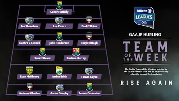 This week's GAA.ie Hurling Team of the Week. 