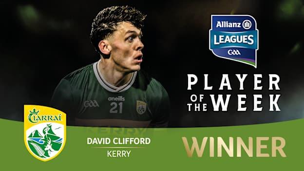 GAA.ie Footballer of the Week David Clifford.