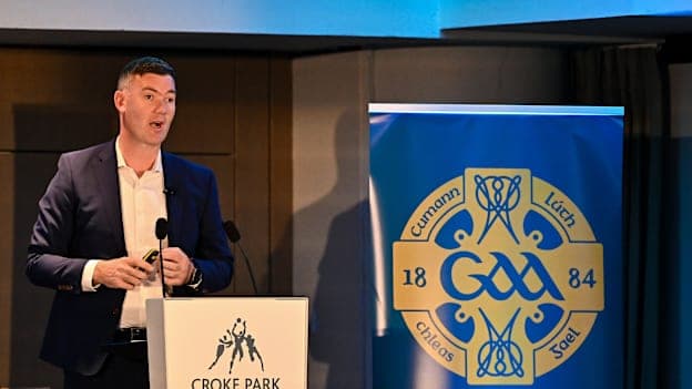 GAA National Head of Hurling William Maher during a Hurling Development Roadshow event at Croke Park in Dublin. Photo by Piaras Ó Mídheach/Sportsfile.