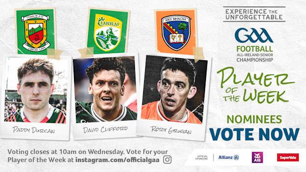 GAA.ie Footballer of the Week nominees