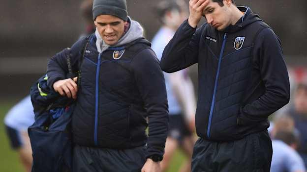 Ger Brennan and Conor O'Shea pictured in 2019. Photo by Stephen McCarthy/Sportsfile