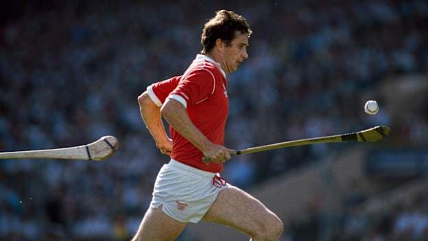 Cork's Tomas Mulcahy in action during the 1990 All-Ireland SHC Final. Photo by Ray McManus/Sportsfile