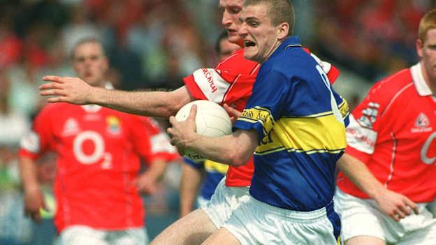 Kevin Mulryan in action for Tipperary in the 2002 Munster SFC Final against Cork. Photo by Pat Murphy/Sportsfile