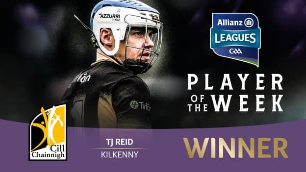 TJ Reid is the GAA.ie Hurler of the Week. 