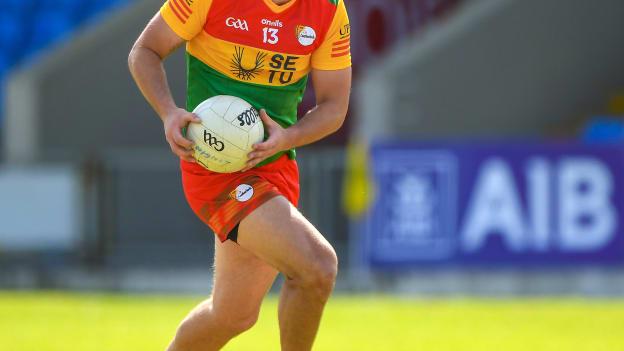 Colm Hulton scored a spectacular winning goal for Carlow against Leitrim. 