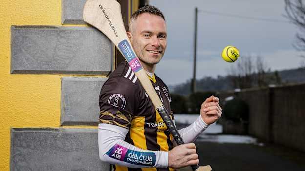 Brian Kennedy of St. Lachtain's pictured ahead of the AIB All-Ireland Club Junior Hurling Championship Final against Russell Rovers. 