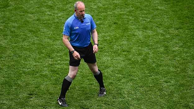 Johnny Murphy will take charge of the All-Ireland SHC Semi-Final involving Dublin and Cork. Photo by Piaras Ó Mídheach/Sportsfile