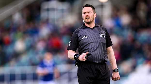Paddy Neilan will take charge of Sunday's Connacht SFC Final. Photo by Piaras Ó Mídheach/Sportsfile