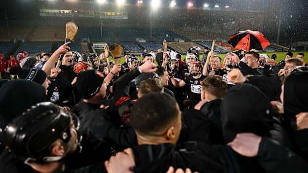 Ballygunner players celebrating following the AIB Munster Club SHC Final victory. Photo by Piaras Ó Mídheach/Sportsfile