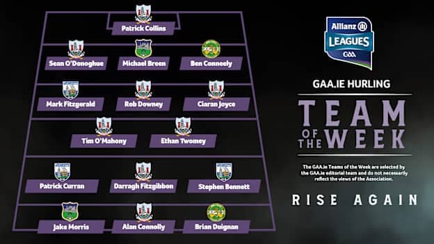 GAA.ie Hurling Team of the Week. 