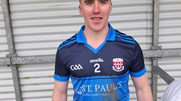 Keith Dervan impressed for Garda College in the Ryan Cup.