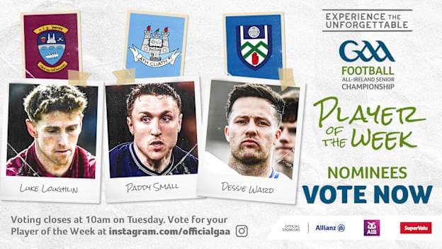 GAA.ie Footballer of the Week nominees.