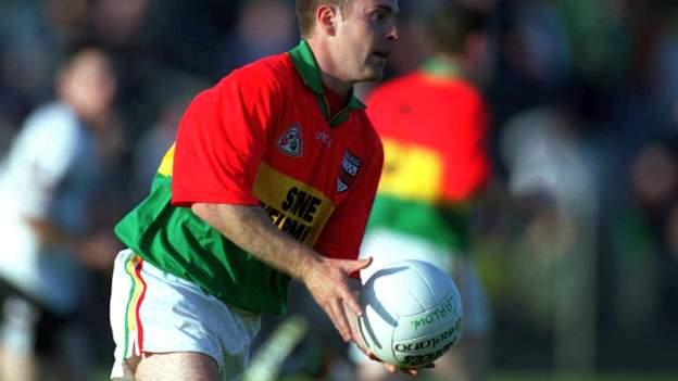Palatine joint manager Eddie McGarry in action for Carlow in 2001. Photo by Damien Eagers/Sportsfile
