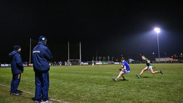 Bryan Masterson in Dioralyte O'Byrne Cup Semi-Final action for Longford against Meath. Photo by Ramsey Cardy/Sportsfile