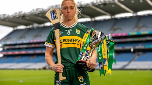 Kerry's Patrice Diggin pictured ahead of the Glen Dimplex All-Ireland Intermediate Camogie Final against Offaly at Croke Park.