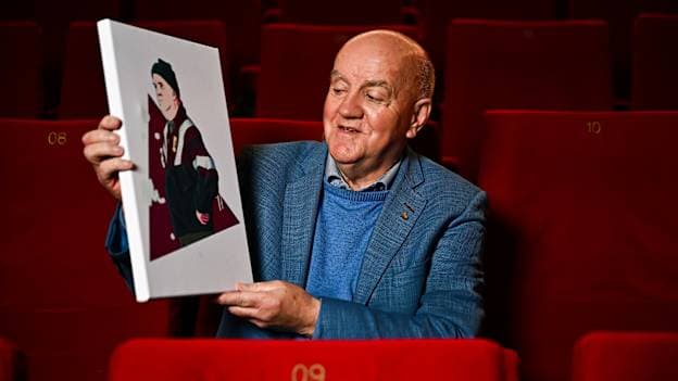 Galway's Cyril Farrell pictured at the launch of TG4's award-winning Laochra Gael series at the Light House Cinema in Dublin. Photo by Tyler Miller/Sportsfile