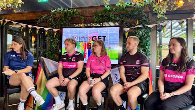 An engaging questions and answers session with players and officers of Na Gaeil Aeracha was hosted by EDI working group member Jenn Treacy, who is also chair of Scotland GAA.