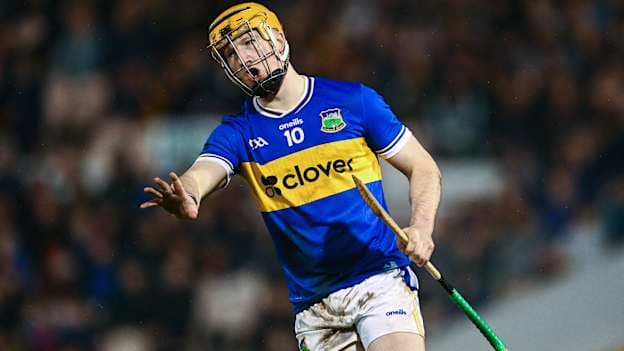 Chríochnaigh Jake Morris le 0-08 do Thiobraid Árann in aghaidh na Gaillimhe