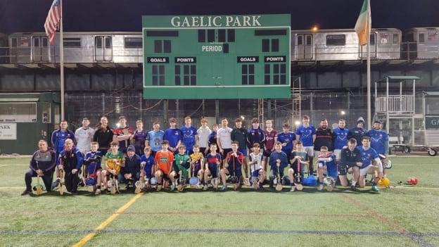 The 2024 New York Hurling Development Squad.

