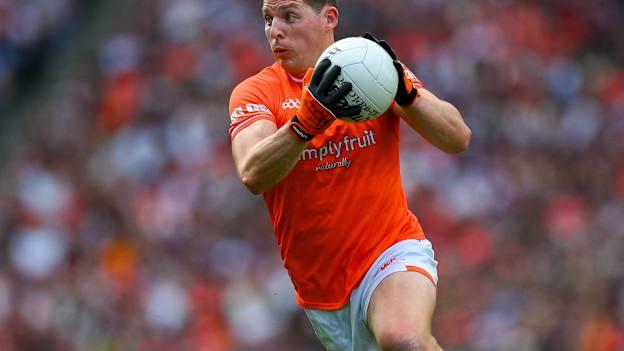 Paddy Burns of Armagh during the GAA Football All-Ireland Senior Championship Final match between Armagh and Galway at Croke Park in Dublin. Photo by Ray McManus/Sportsfile