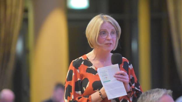 Donegal GAA Chairperson, Mary Coughlan. 