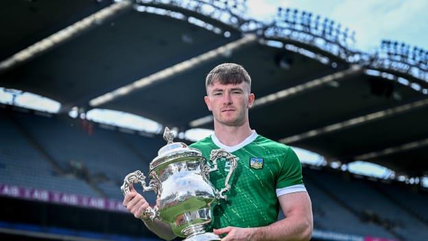 Limerick's Barry Coleman pictured at the launch of the Tailteann Cup at Croke Park. Photo by Piaras Ó Mídheach/Sportsfile