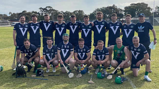 The very first Young Melbourne hurling team, finalists at this year's Geelong Tournament. 