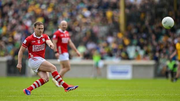 Steven Sherlock of Cork during the GAA Football All-Ireland Senior Championship Round 2A match between Donegal and Cork at MacCumhaill Park in Ballybofey, Donegal. Photo by Ramsey Cardy/Sportsfile.