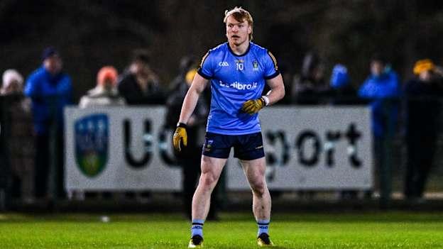 Cormac Egan of UCD during the Electric Ireland Higher Education GAA Sigerson Cup Round 2 match between UCD and DCU at Billings Park in Belfield, Dublin. Photo by Ben McShane/Sportsfile.