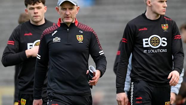 Down selector Ciaran Meenagh before the Ulster GAA Football Senior Championship semi-final match between Down and Armagh at St Tiernach's Park in Clones, Monaghan. Photo by Stephen McCarthy/Sportsfile.