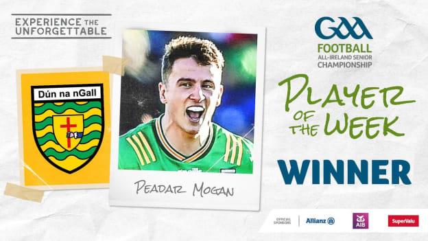 GAA.ie Footballer of the Week Peadar Mogan.
