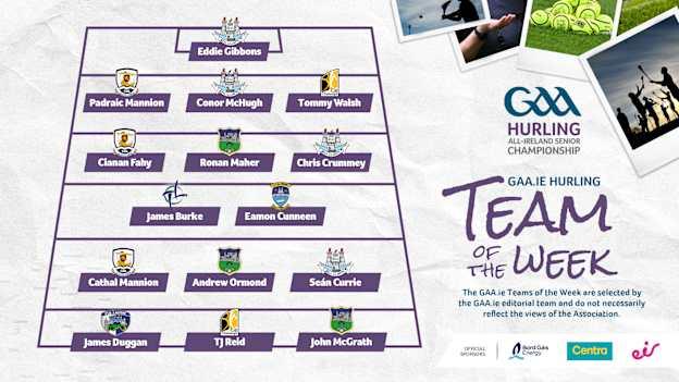 GAA.ie Hurling Team of the Week