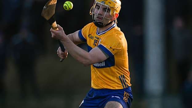 Clare's Mark Rodgers was their top-scorer in victory over Antrim. 
